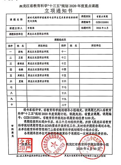 专业建设类（李振海）