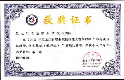 师范类专业技能大赛（李雷）